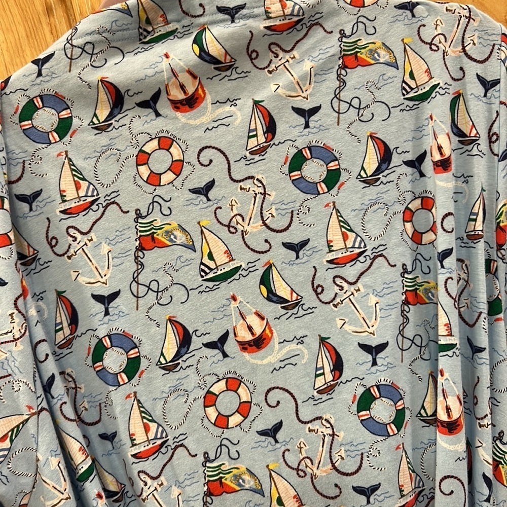 Vera Bradley Sailboat Nautical Robe - Picture 7 of 10